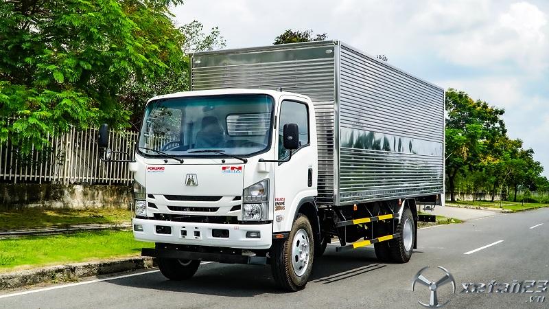 Rao bán xe tải 8.32 tấn isuzu model FN129M4 thùng kín