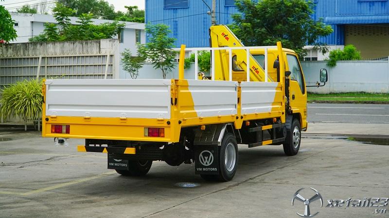 Rao bán xe tải lắp cẩu isuzu nk490ll9 tải 1.4 tấn