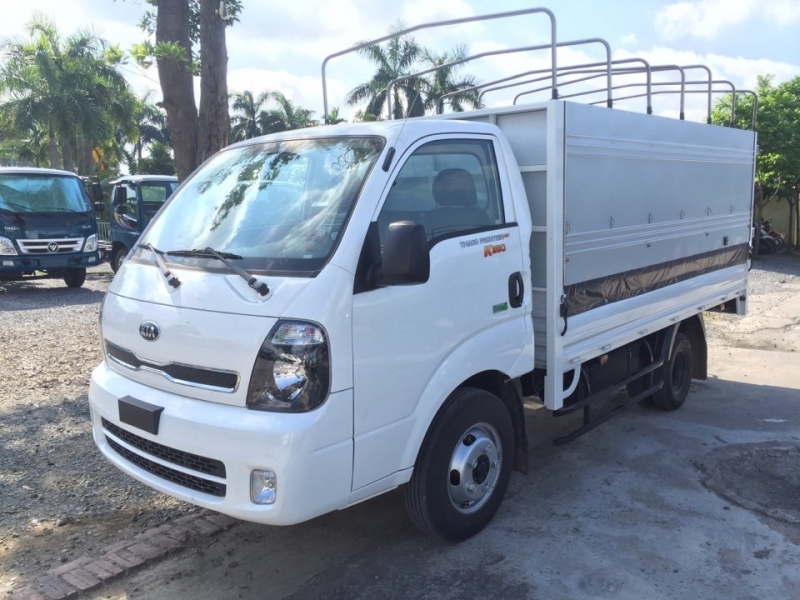 Bán xe tải Thaco KIA K250 tải 2.4 tấn đóng các loại thùng lửng, mui bạt, kín trả góp từ 150tr