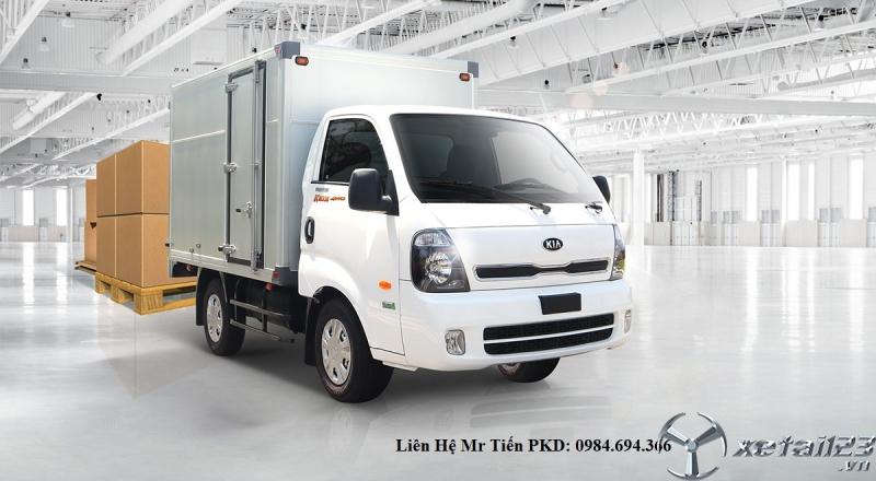Xe KIA K200 tải 1.4 tấn thùng 2.8m và 3,2m giá tốt, hỗ trợ trả góp, sẵn xe giao ngay