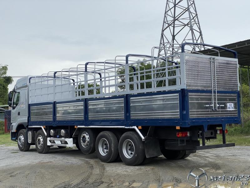 xe tải thùng 5 chân Chenglong 350hp