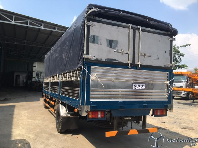 Xe tải Veam VT751 Tải 7T thùng dài 6m2, máy Hyundai - Ga Cơ, trả trước 200tr nhận xe