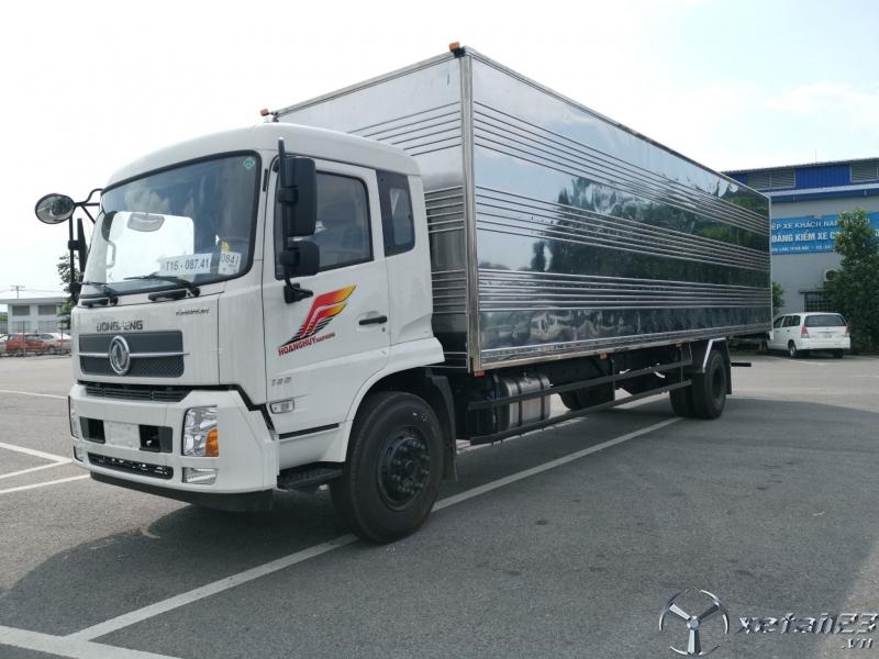 Xe tải Dongfeng 8 tấn thùng dài 9.7 mét thùng kín - Trả góp chỉ 300 triệu trả trước