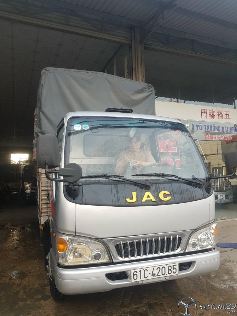 Xe tải Jac 2t4 đời 2017 ga cơ cũ bao chạy