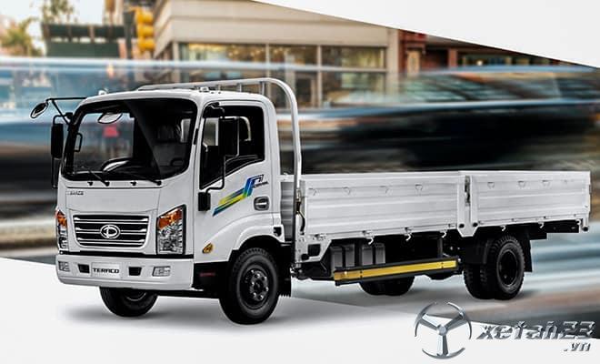 Bán xe tải Teraco 190 thùng mui bạt, phù hợp vận hành trong thành phố, cơ động, tiết kiệm nhiên liệu