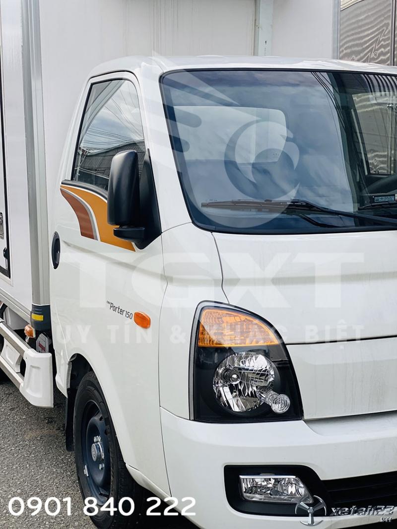 Hyundai H150 thùng đông lạnh, tải 1T1, hỗ trợ trả góp 80%