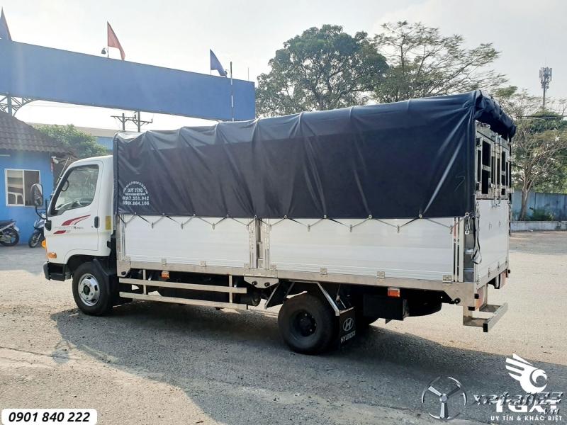 Hyundai N250SL thùng bạt, trả trước 20% nhận xe