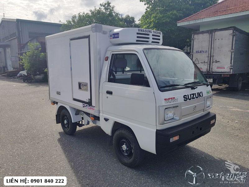 Suzuki Truck thùng đông lạnh giá 3xx triệu, giao xe sau 7 ngày làm việc