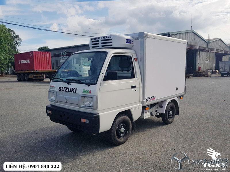 Suzuki Truck thùng đông lạnh giá 3xx triệu, giao xe sau 7 ngày làm việc