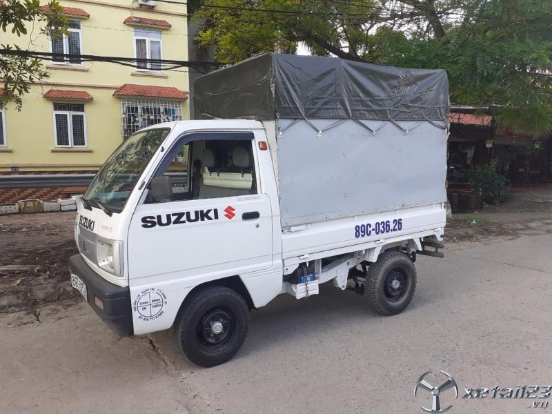 Cần bán gấp xe tải Suzuki đời 2009 thùng mui bạt giá công khai 108 triệu