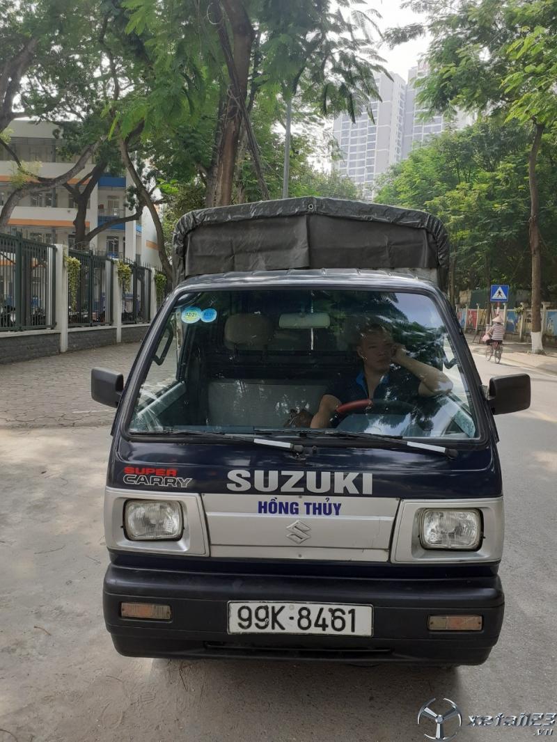 Thanh lý gấp xe tải Suzuki đời 2008 thùng mui bạt với giá 100 triệu