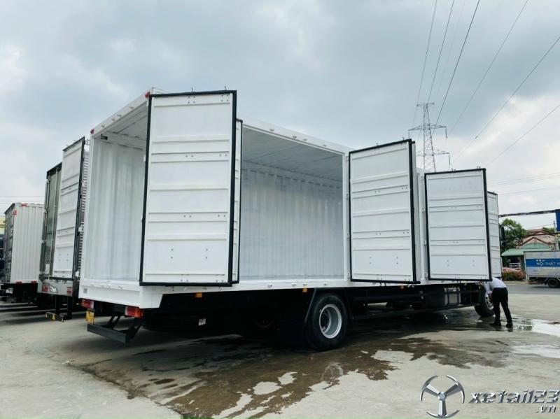 xe tải faw 8 tấn chở pallet điện tử
