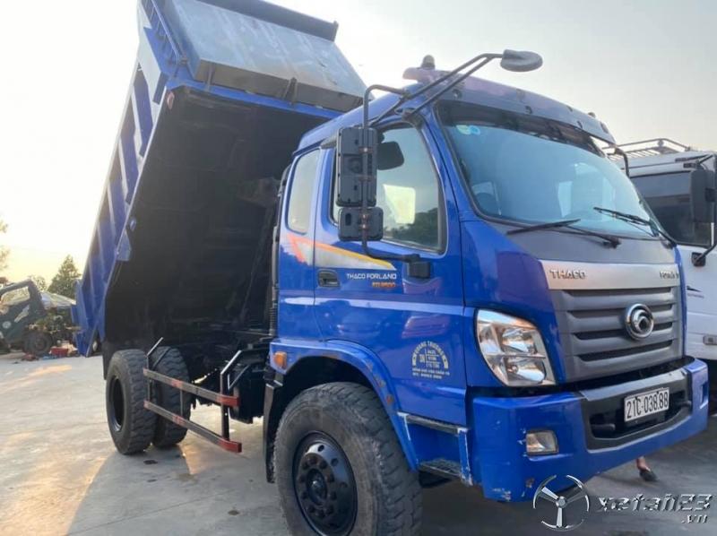 Bán xe tải ben Thaco Trọng tải 9,1 tấn sản xuất năm 2016