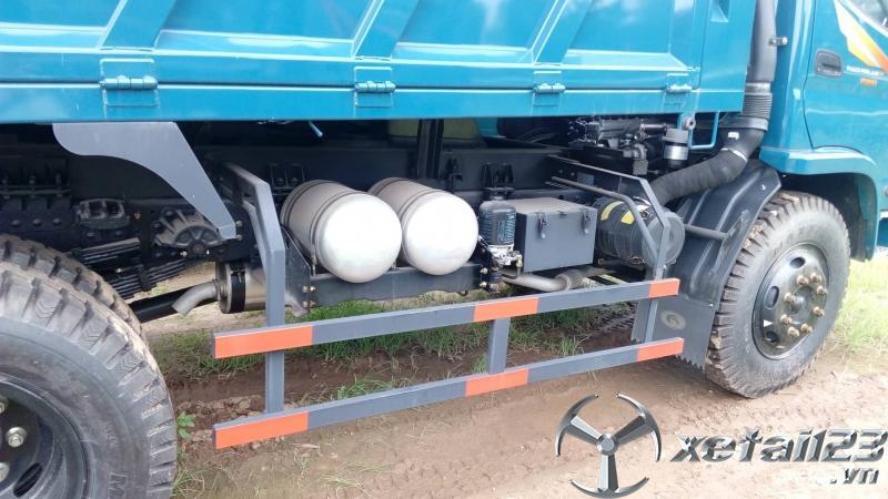 Bán xe ben  Thaco FD990 máy điện tải trọng 4,9 tấn cabin tiêu chuẩn mới