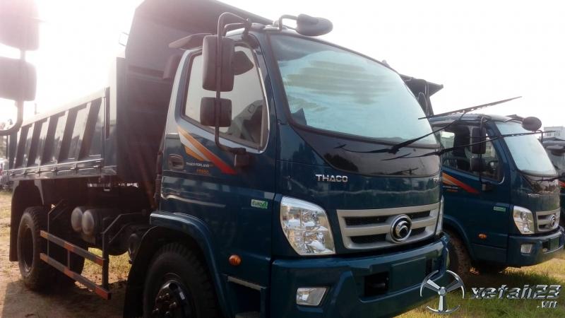 Bán xe ben  Trường Hải Thaco Forland FD120A tải trọng 6,5 tấn máy điện