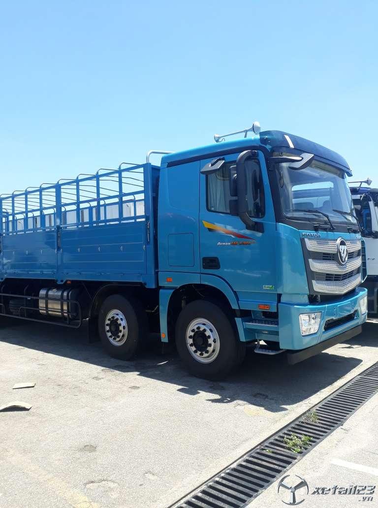 Bán xe tải 4 chân Trường Hải Thaco Auman C300 thùng mui bạt ca bin thế hệ mới