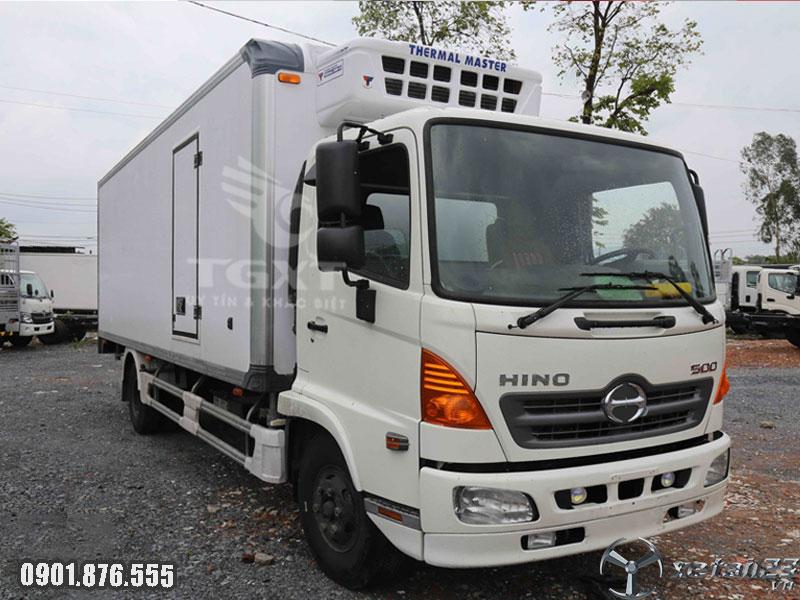 Xe tải Hino FC thùng đông lạnh mới nhất ngân hàng hỗ trợ vay cao