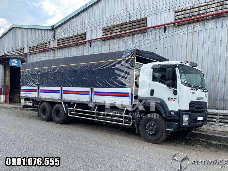 Xe tải Isuzu FVM1500 thùng dài 7m7/ xe tải 15T5/ hỗ trợ giao xe tận nơi