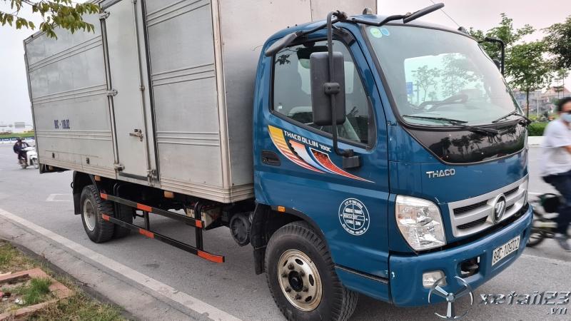 Bán Thaco Ollin 700B sx 2016 thùng kín giá rẻ nhât
