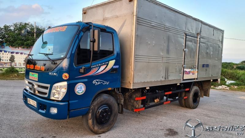 Bán Thaco Ollin 700C tải 7 tấn đời 2015 thùng mui bạt