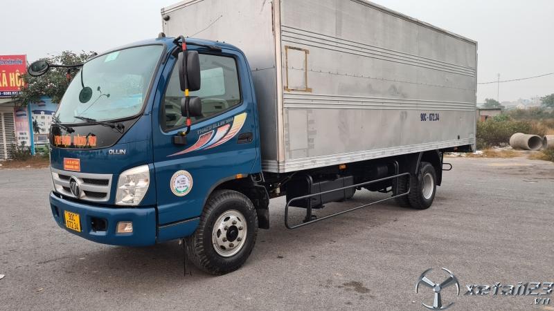Bán xe Thaco Ollin 700B 7 tấn đời 2017 thùng kín