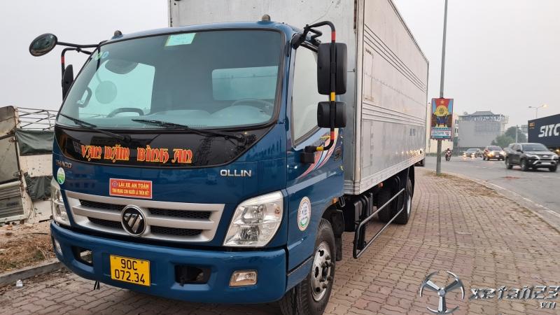 Bán xe Thaco Ollin 700B 7 tấn đời 2017 thùng kín