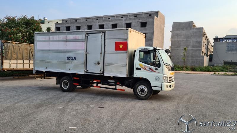 Bán xe Thaco Ollin 700C 7 tấn sản xuất năm 2017 thùng kín