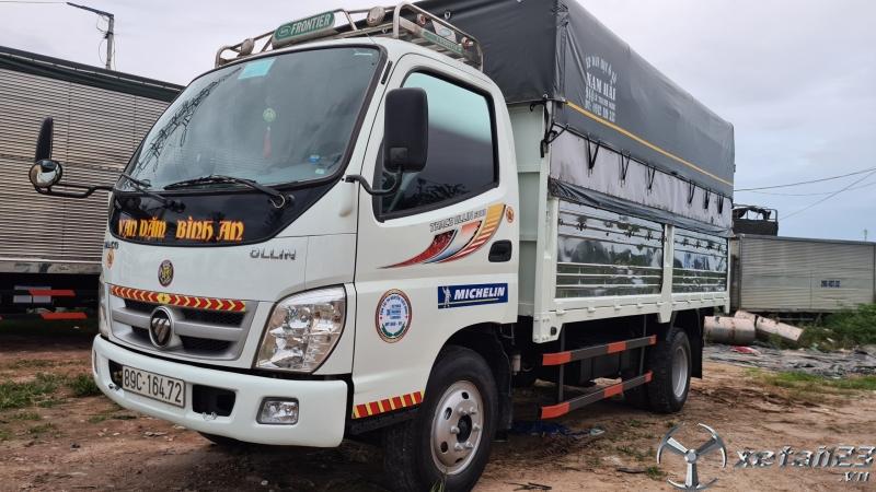 Cần bán Thaco Ollin 500B 4,95 tấn đời 2016 thùng mui bạt