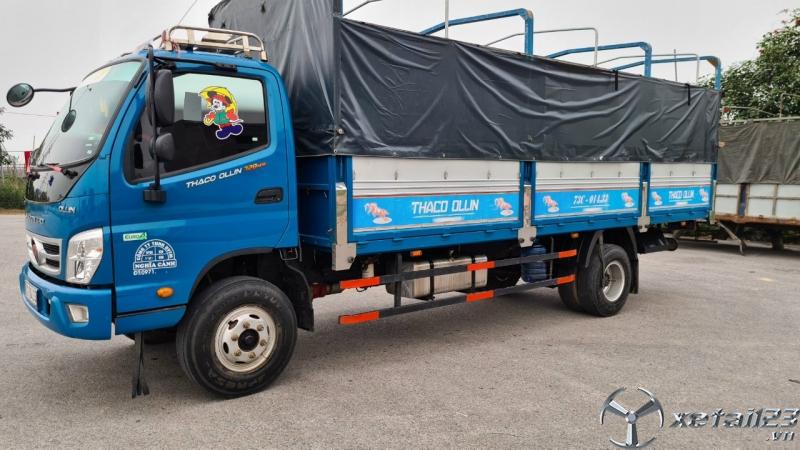 Rao bán xe Thaco Ollin 720 New sản xuất năm 2019 thùng mui bạt