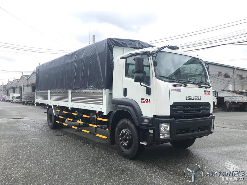 Xe tải Isuzu FVR34U thùng dài 9m6/ isuzu 7.5 tấn ( 7T5) thùng siêu dài 9m6 trả góp.