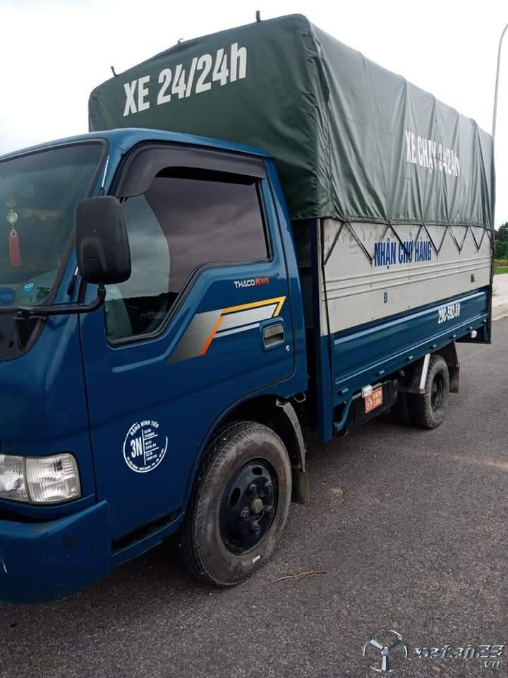 Bán gấp xe Thaco K165 thùng mui bạt đời 2015 với giá 290 triệu