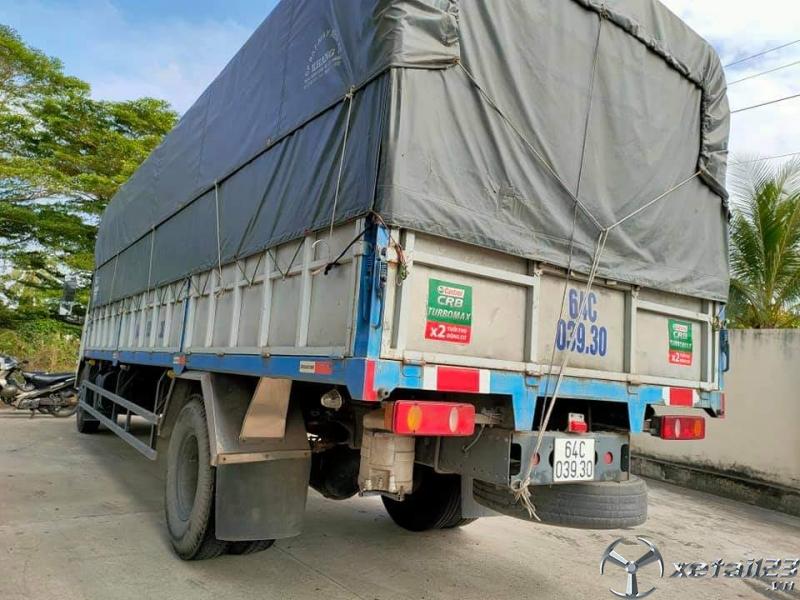 Bán xe Dongfeng Hoàng Huy B170 9,6 tấn đời 2015 , đăng kí 2016 thùng mui bạt