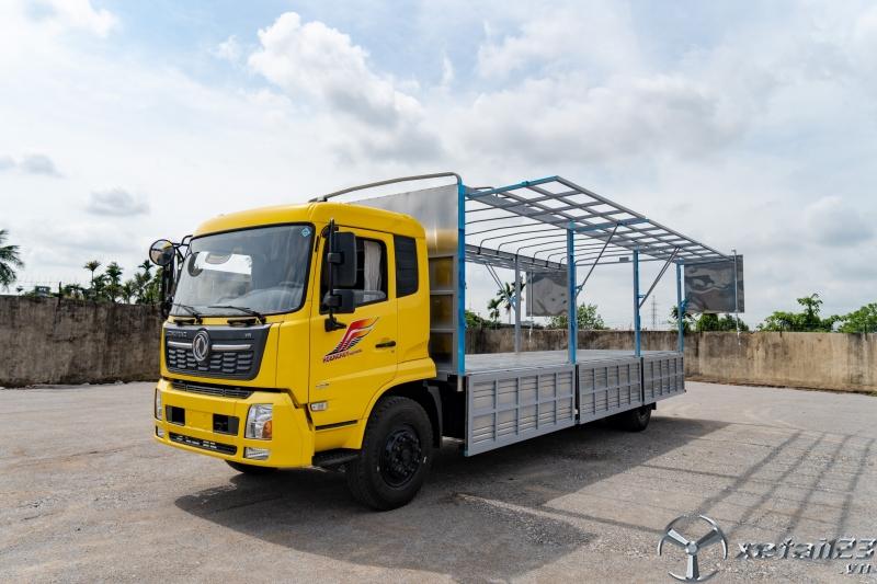 Bán xe tải Dongfeng hoàng huy nhập khẩu tải 8 tấn thùng dài 8m5 giá rẻ vay cao trả thấp