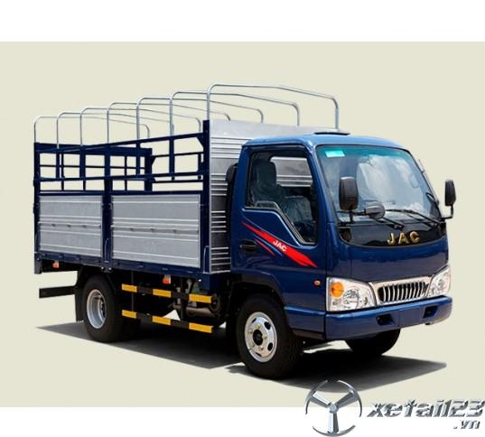 Bán xe tải Jac 2T4 máy isuzu chính hãng , vô thành phố giá rẻ