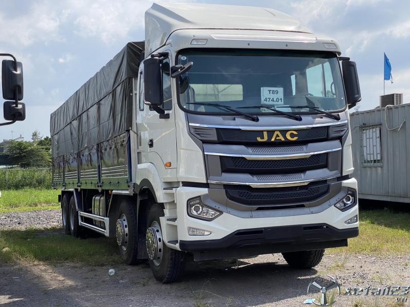 Bán xe tải Jac 4 chân nhập khẩu , Jac A5 tải 17T9 giá rẻ, xe sẵn giao ngay, bảo hành chính hãng