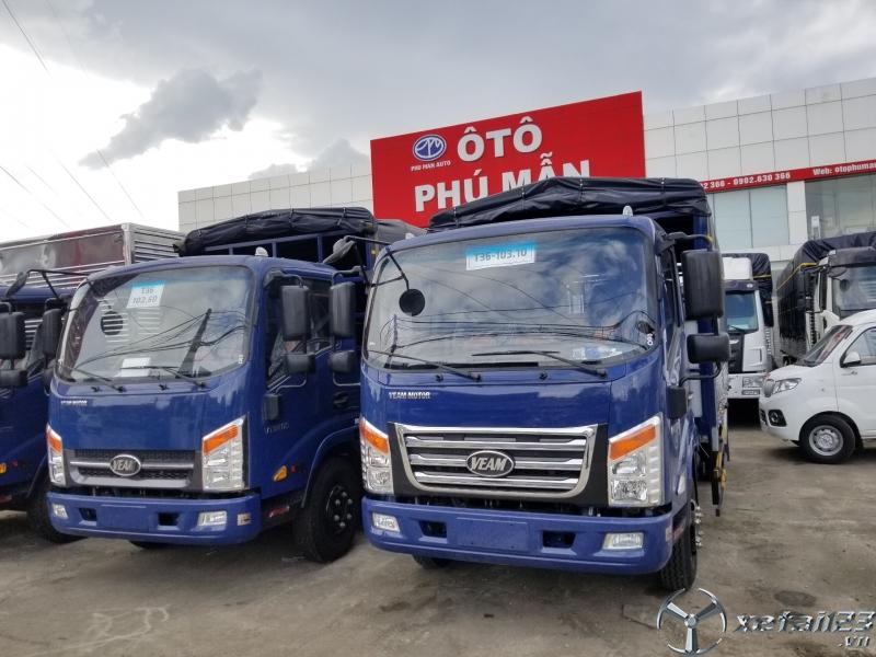Bán xe tải Veam 3T5 thùng dài 4m9 máy isuzu giá rẻ bảo hành chính hãng , Trả trước 130Tr