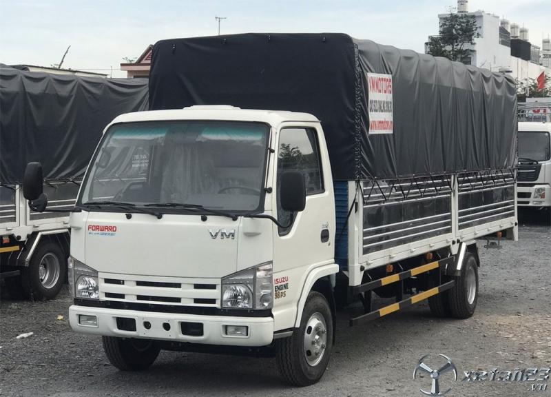 Giá xe tải Isuzu 3T5 thùng 6m2 mới nhất 2022, Xe tải isuzu VM 3T5 bảo hành 3 năm