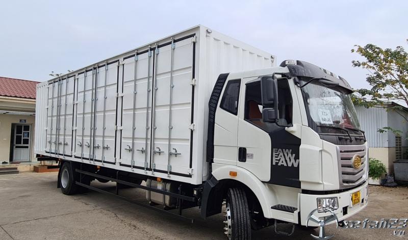 Xe tải 8 tấn thùng dài 10 mét - xe tải faw 8 tấn thùng dài 9m7 nhập khẩu nội địa TQ 2021