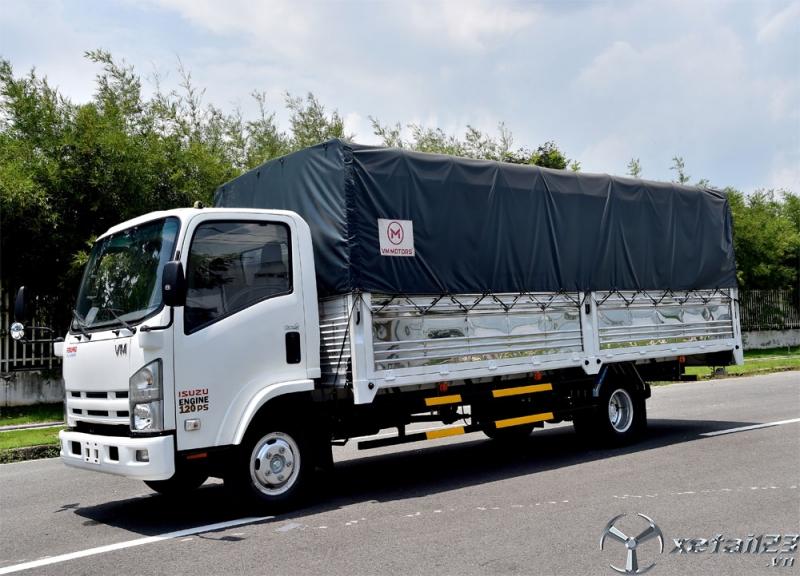 Xe tải Isuzu tải 3T5 thùng dài 5m2 , nhập khẩu động cơ chính hãng Giá Rẻ 2022