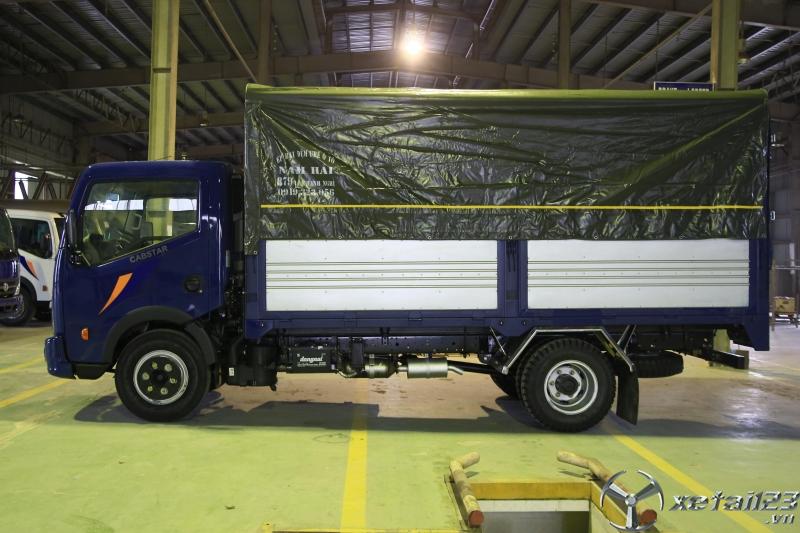 Xe tải nissan 3.5 tấn siêu tiết kiệm dầu, xe tải vinamotor 3t5 thùng 4m3 giá rẻ.