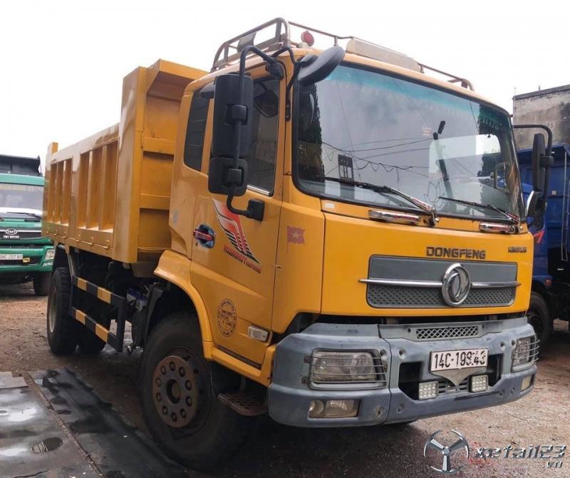 Bán xe tải ben Dongfeng đời 2015 đã qua sử dụng giá 545 triệu