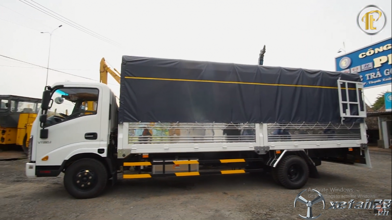 Xe tải Veam VT340S 3T49 thùng dài 6m2.Xe tải thùng dài chở hàng vô cùng tiện lợi